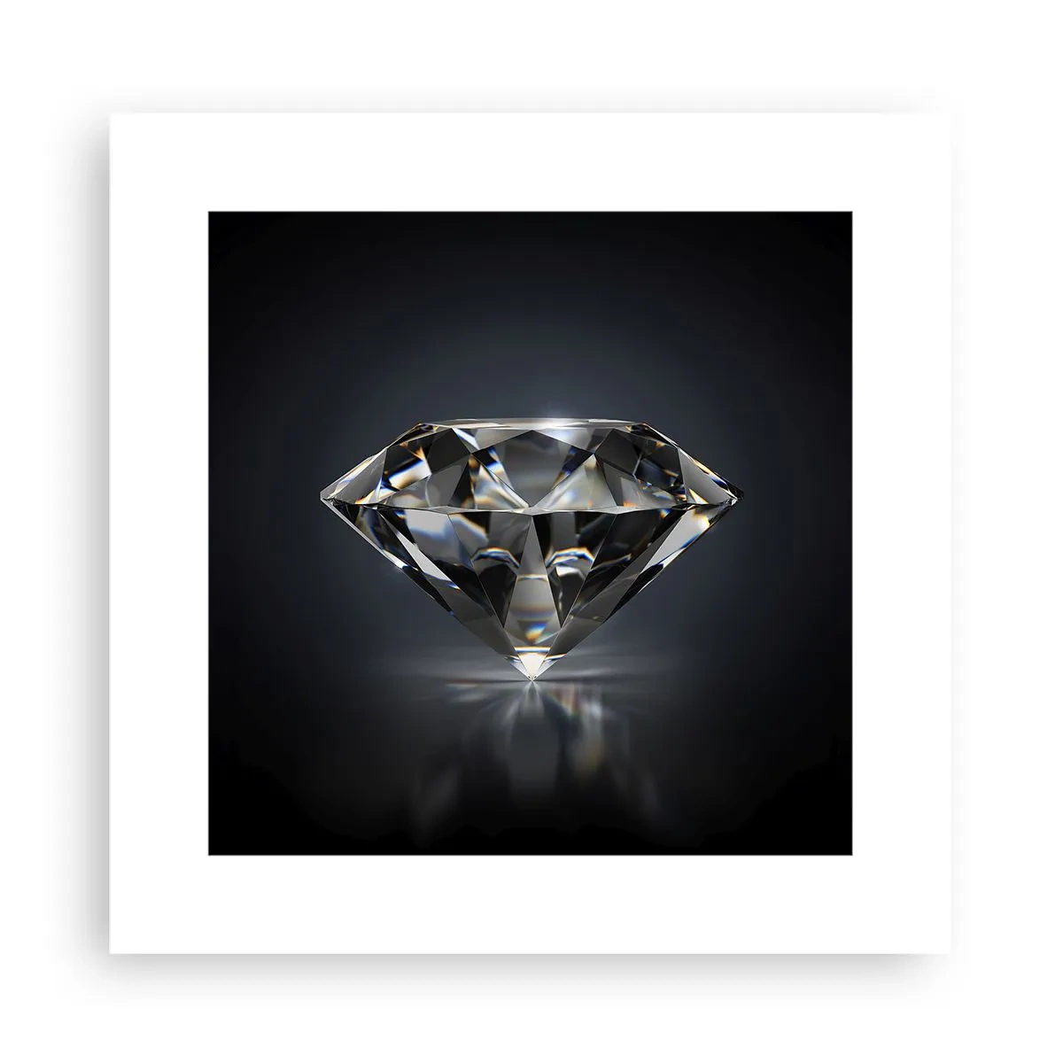 Poster - Beste Freundin - 30x30 cm