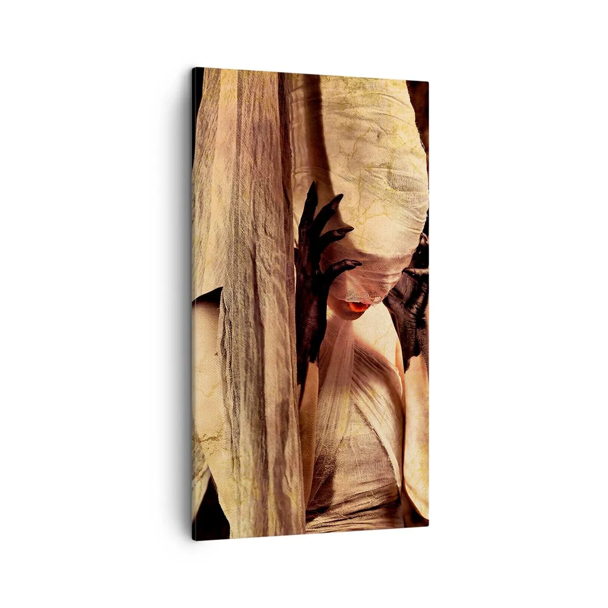 Bild auf Leinwand - Leinwandbild - Zwischen Gut und Böse - 45x80 cm