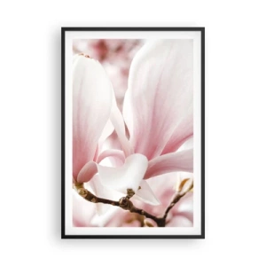 Poster in einem schwarzem Rahmen - Eine Fülle von Zärtlichkeit - 61x91 cm