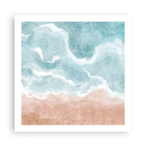 Poster - Cloud-Abstraktion - 60x60 cm