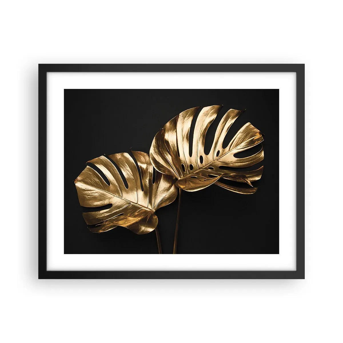 Poster in einem schwarzem Rahmen - Die Schätze der Natur - 50x40 cm