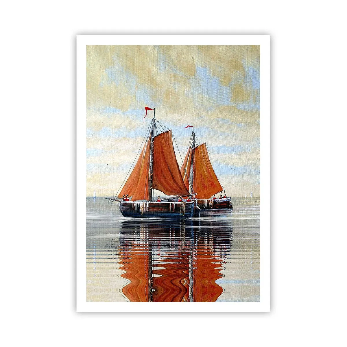 Poster - Hey, Segel, Matrose ... - 70x100 cm