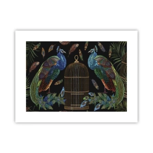 Poster - In königlichen Gewändern - 40x30 cm