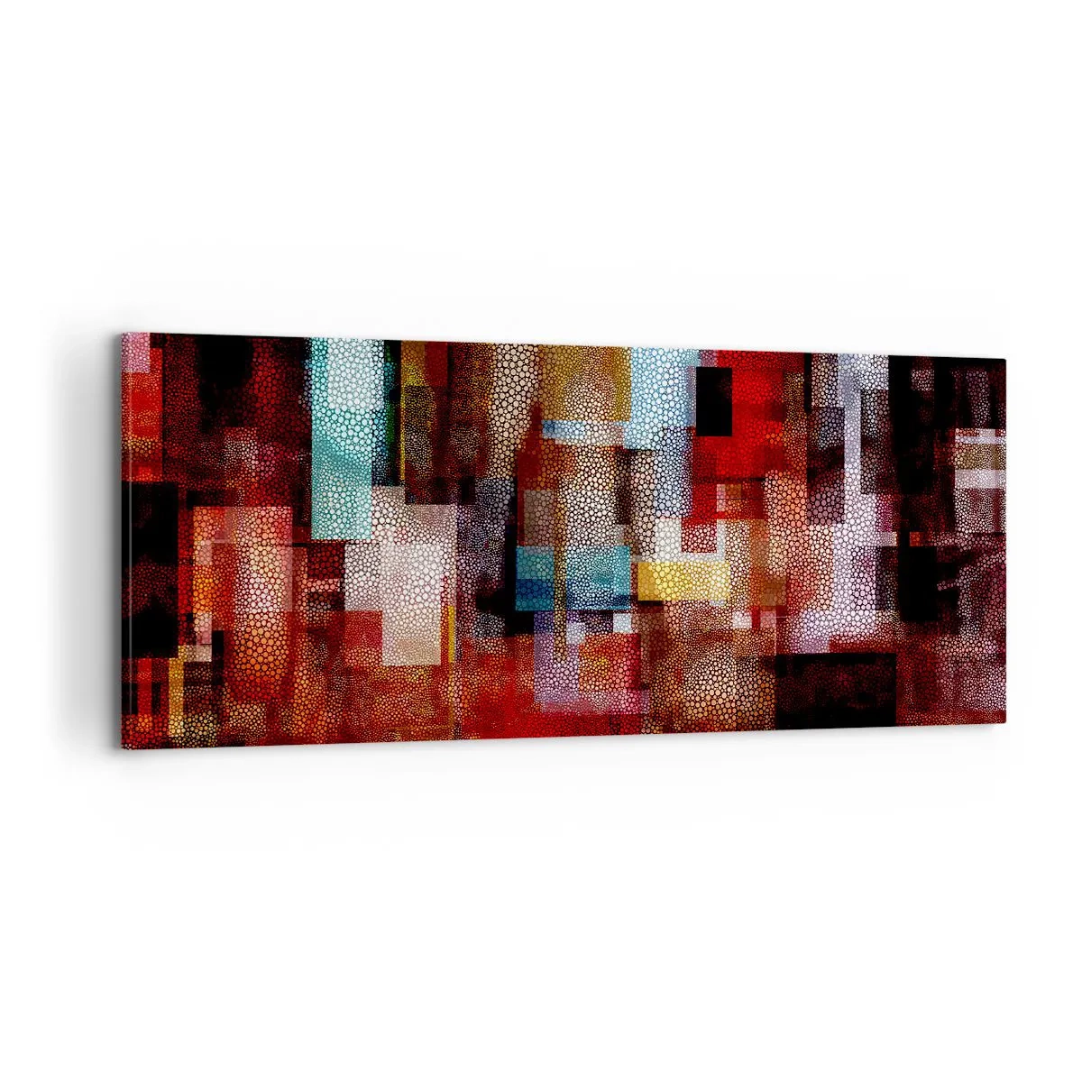 Bild auf Leinwand - Leinwandbild - Verwirrung mit Verwirrung - 100x40 cm