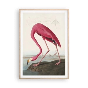 Poster in einem Rahmen aus heller Eiche - Erstaunliche Kreation - 70x100 cm