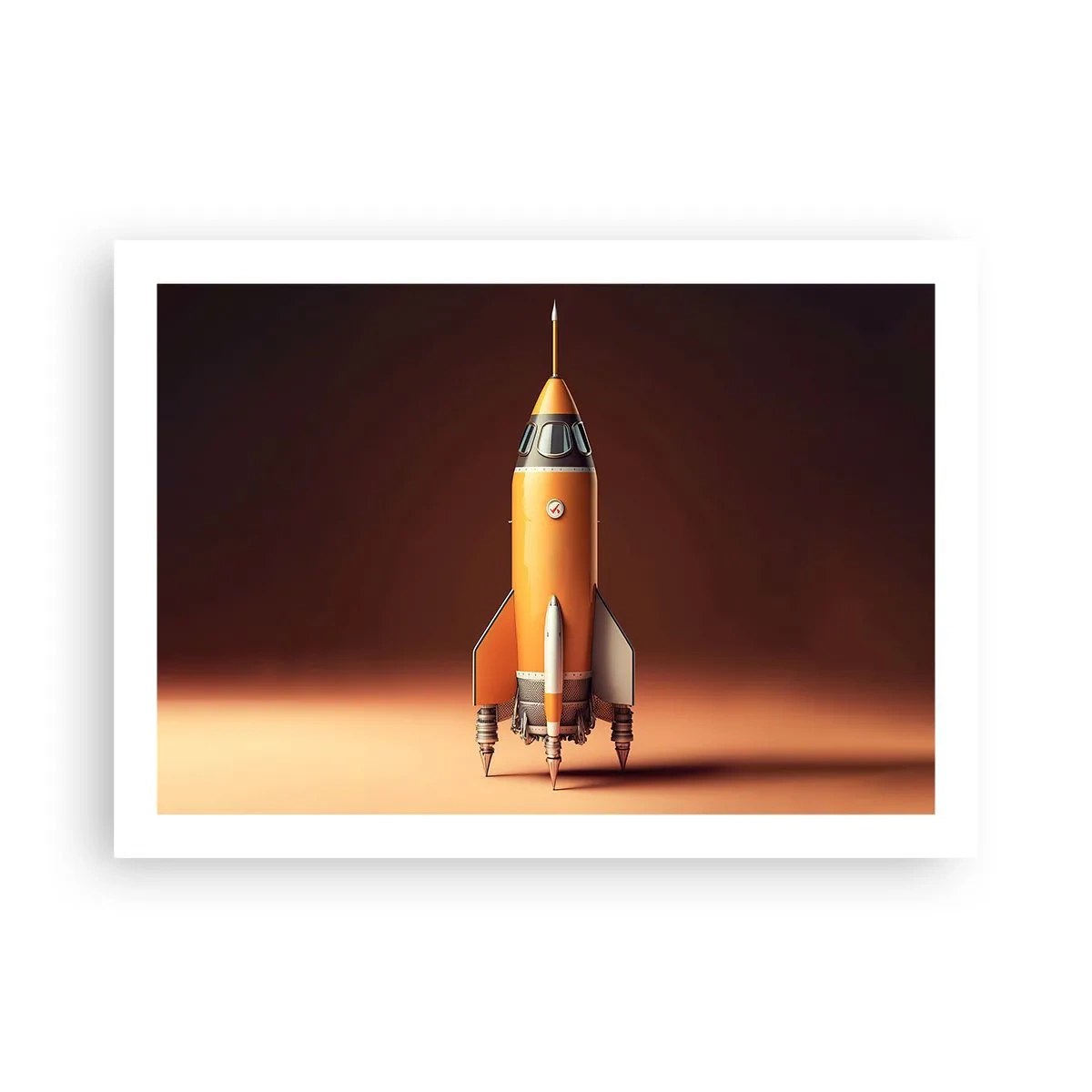 Poster - Es beginnt mit einem Traum - 70x50 cm