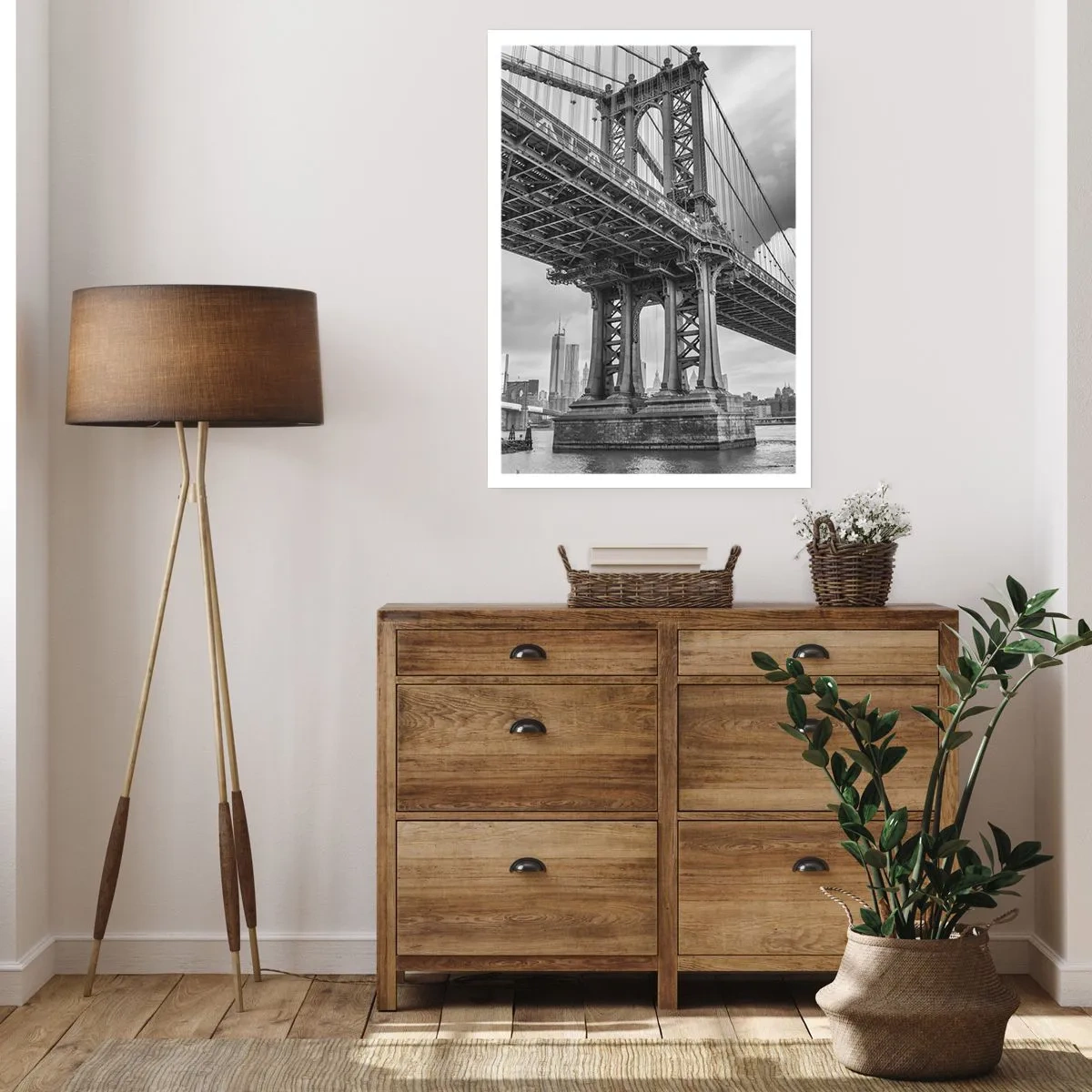 Poster - Ins Herz der Stadt - 70x100 cm