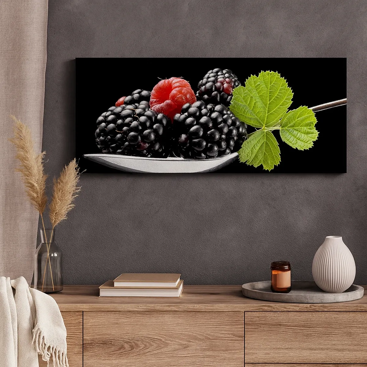 Bild auf Leinwand - Leinwandbild - Der Geschmack der Frische - 30x30 cm