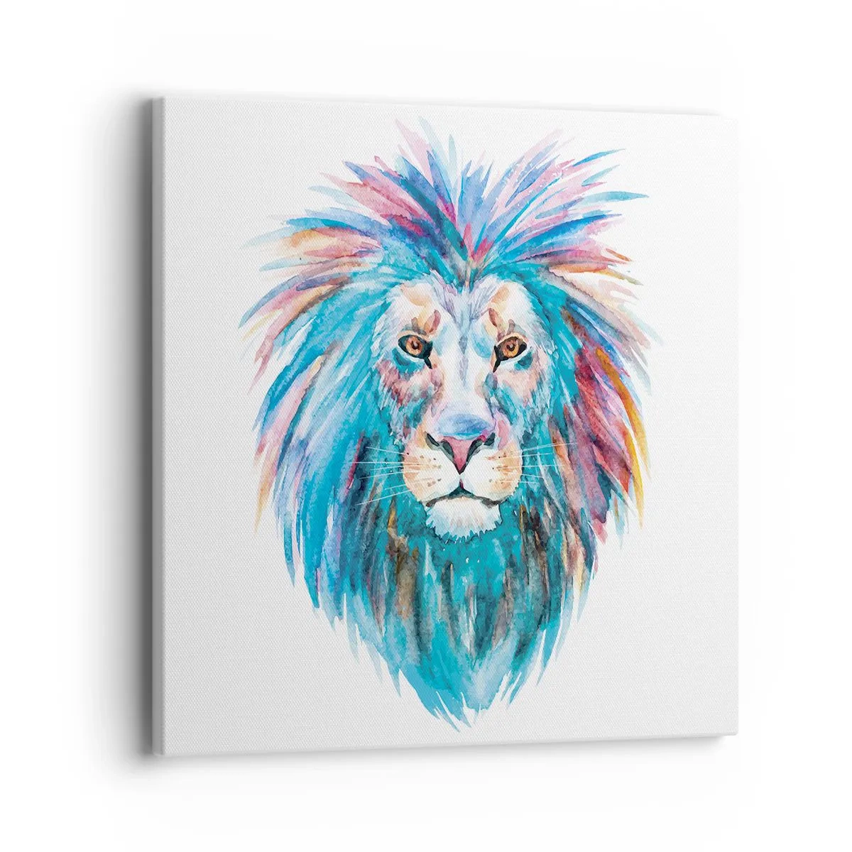 Bild auf Leinwand - Leinwandbild - Eine elektrisierende Aura - 40x40 cm