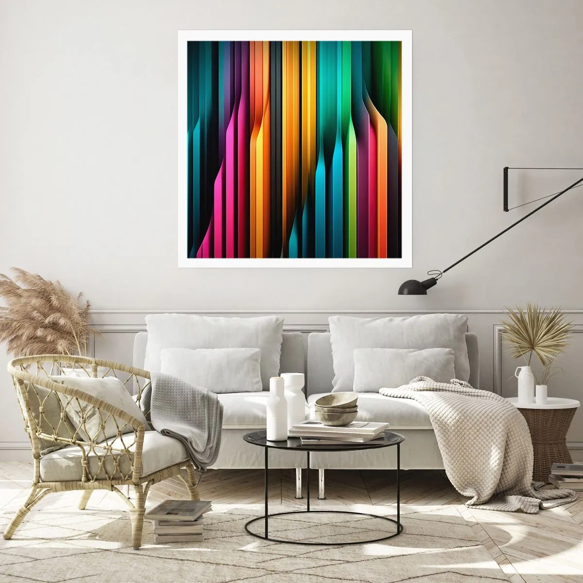 Poster - Lichtorgan - 30x30 cm