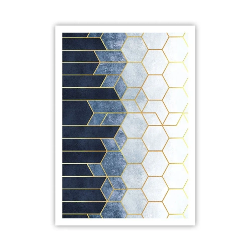 Poster - Komposition im synkopischen Rhythmus - 70x100 cm