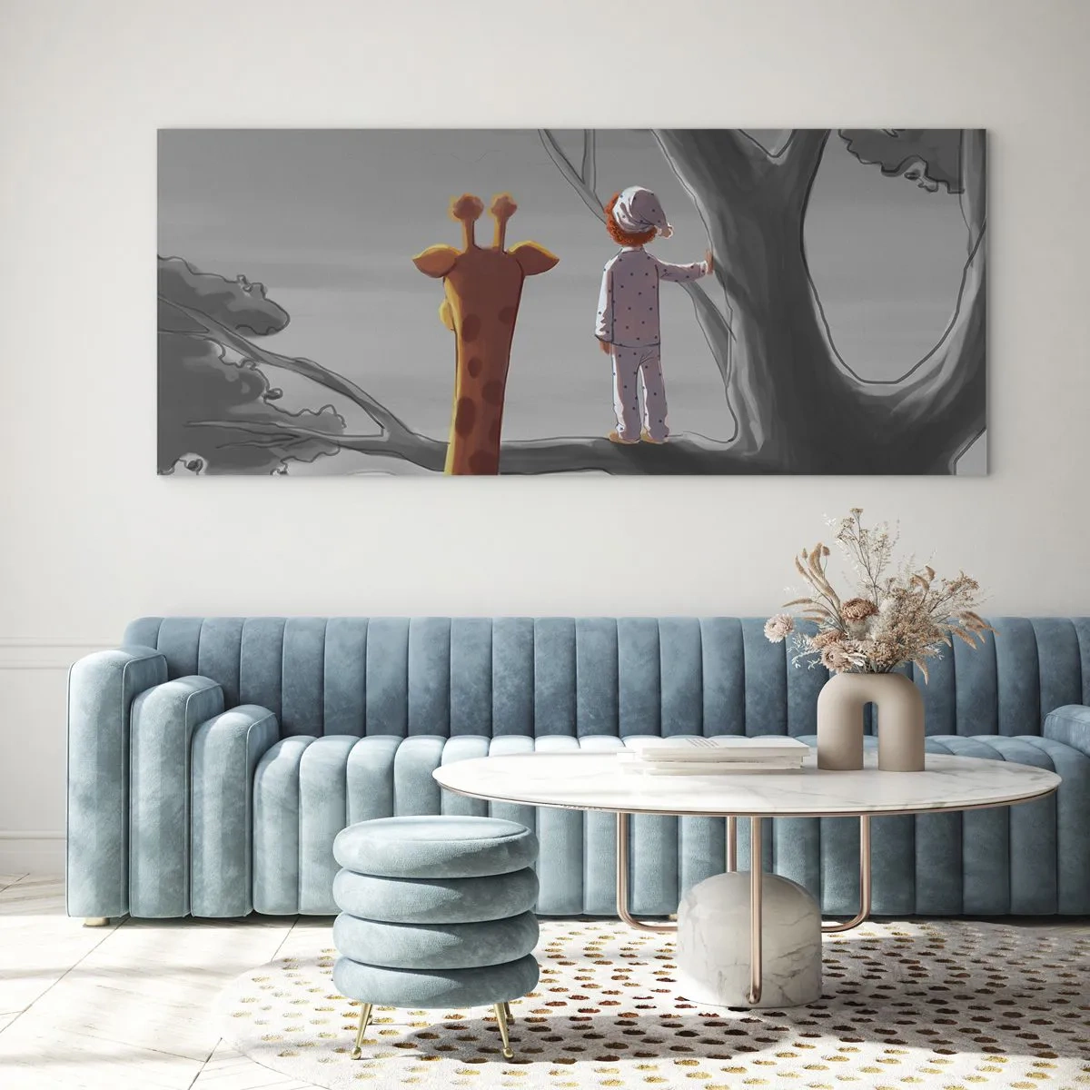 Glasbild - Bild auf glas - Das passiert wirklich - 100x40 cm