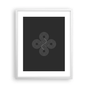 Poster in einem weißen Rahmen - Im keltischen Geist - 40x50 cm