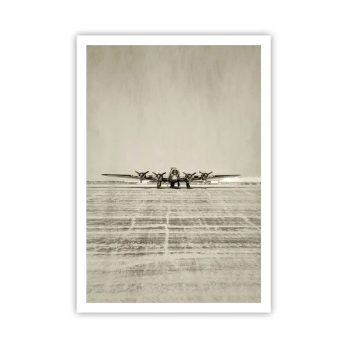 Poster - Wie immer bereit - 70x100 cm