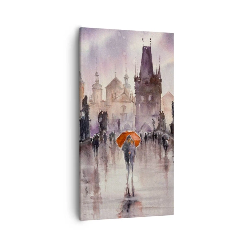 Bild auf Leinwand - Leinwandbild - Leute verändern sich nicht - 55x100 cm