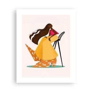 Poster - Mode macht auch Spaß - 40x50 cm