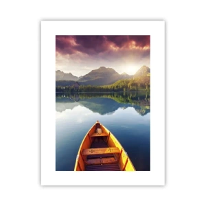 Poster - Nichts gegen die Natur - 30x40 cm