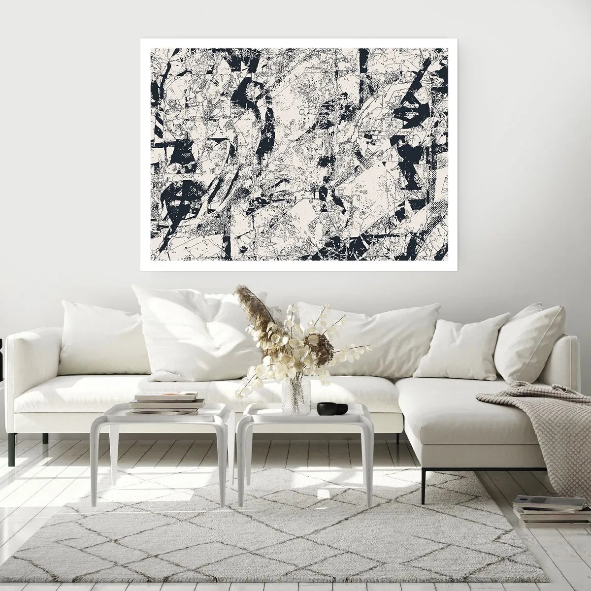 Poster - Durchdringung der Gegensätze - 70x50 cm