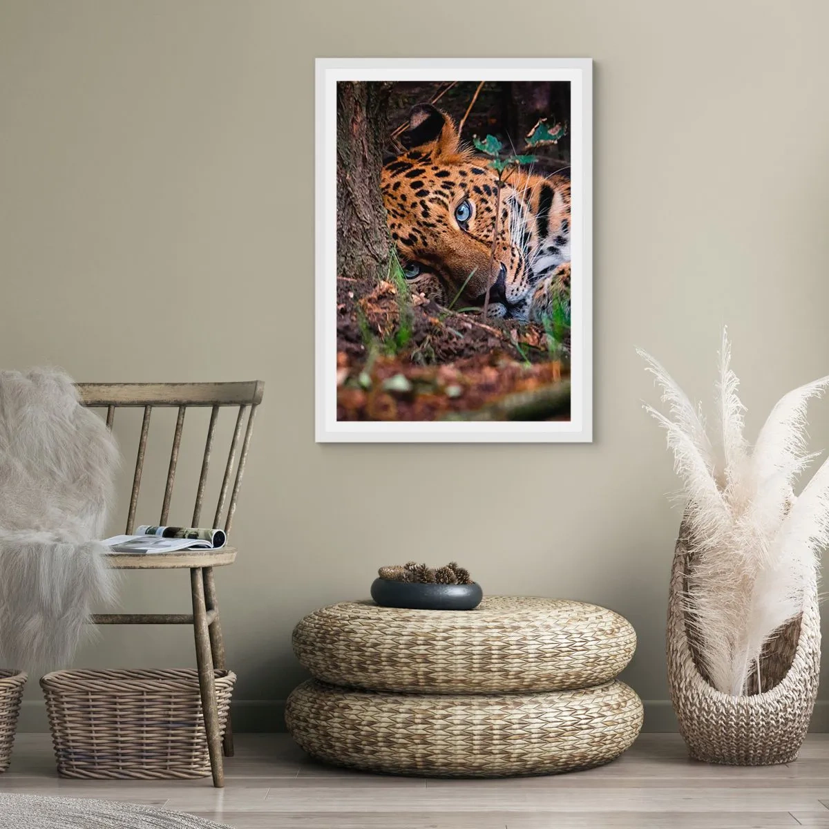 Poster in einem weißen Rahmen - Vertrau mir - 70x100 cm