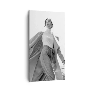 Bild auf Leinwand - Leinwandbild - Gehst du mit mir? - 45x80 cm