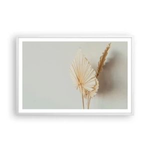 Poster in einem weißen Rahmen - Wenn Sie Erleichterung brauchen - 91x61 cm