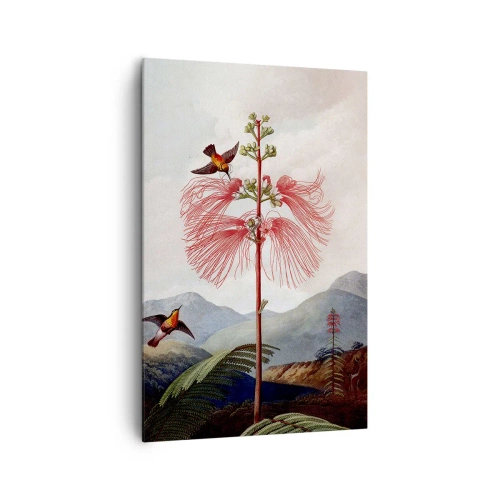 Bild auf Leinwand - Leinwandbild - In einem tropischen Paradies - 80x120 cm