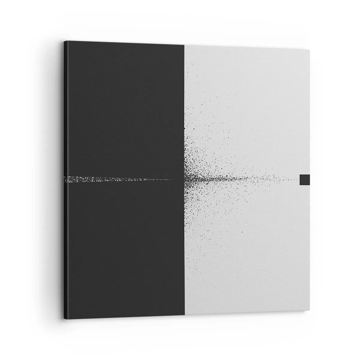 Bild auf Leinwand - Leinwandbild - Direkt zum Ziel - 60x60 cm