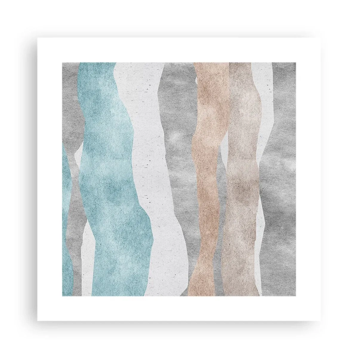 Poster - Studie über Nähe - 40x40 cm