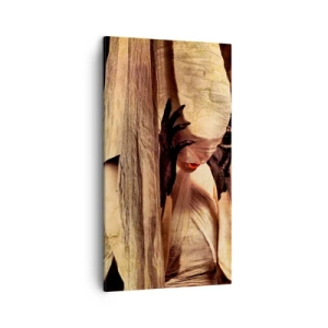 Bild auf Leinwand - Leinwandbild - Zwischen Gut und Böse - 45x80 cm