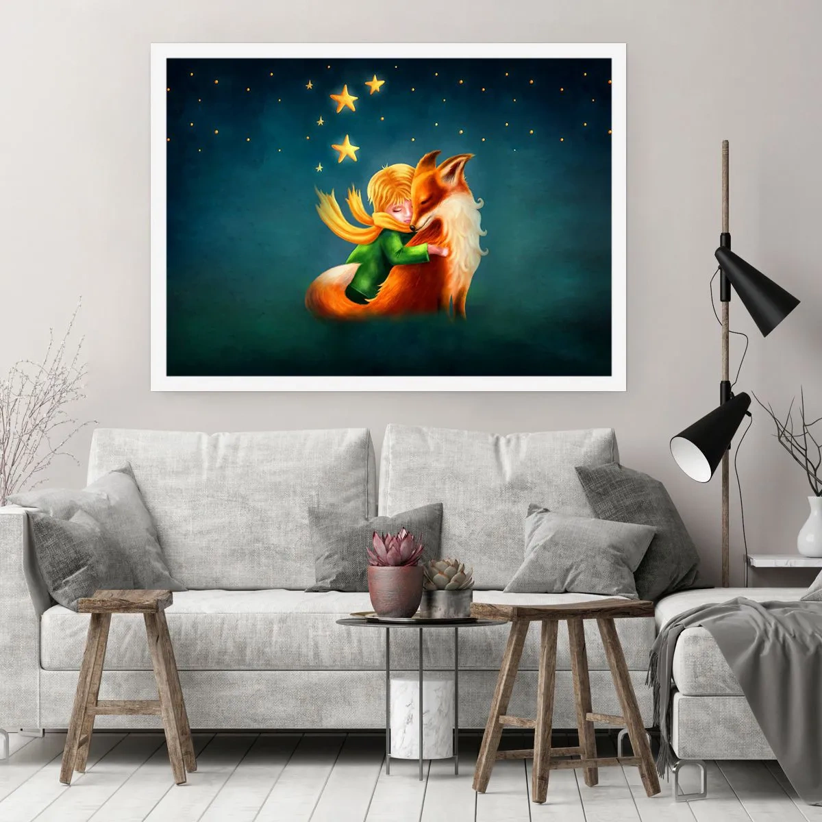 Poster - Kleiner Prinz - 70x50 cm