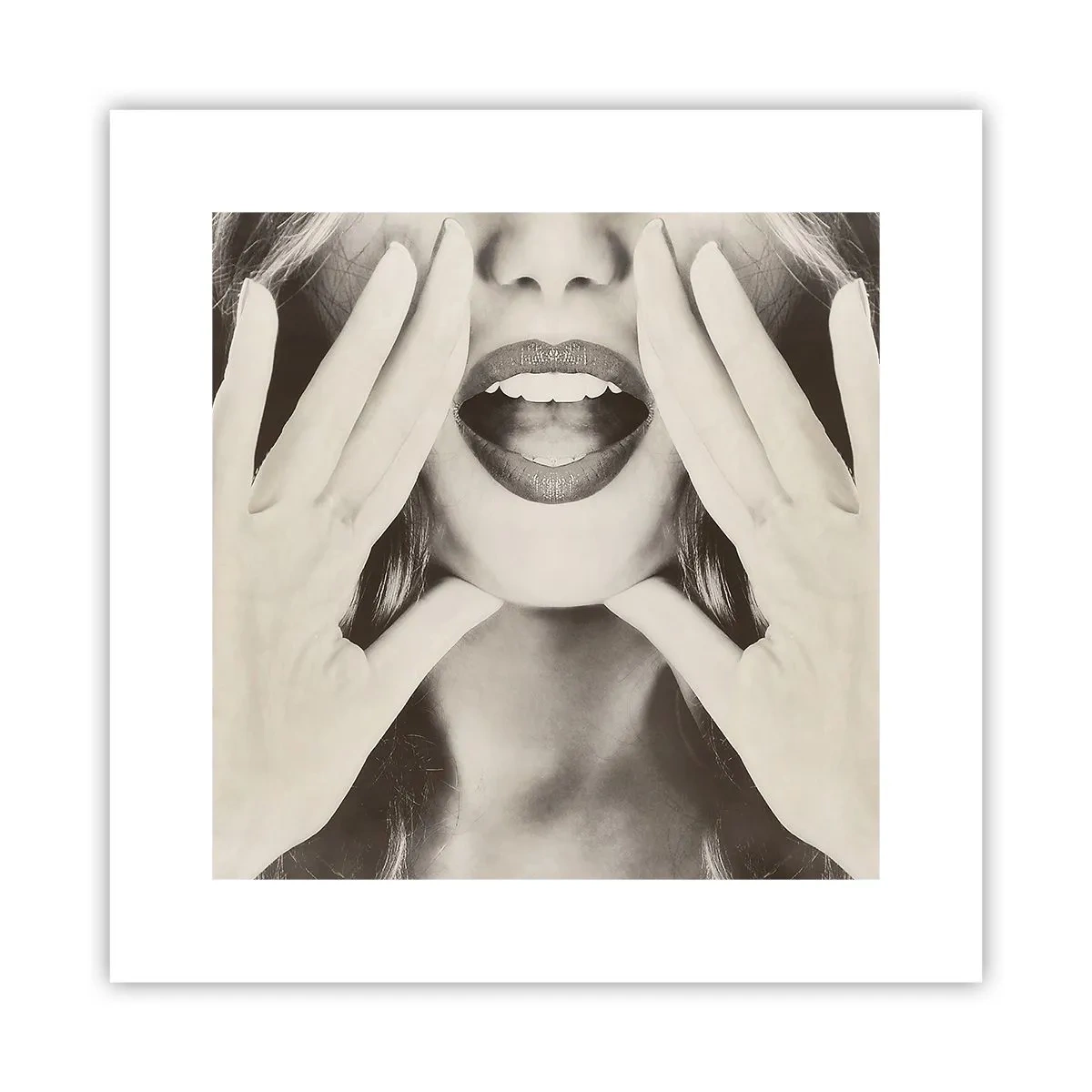 Poster - Ich komme schon! - 30x30 cm