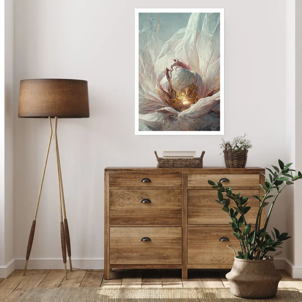 Poster - Sie blüht alle hundert Jahre einmal - 40x50 cm