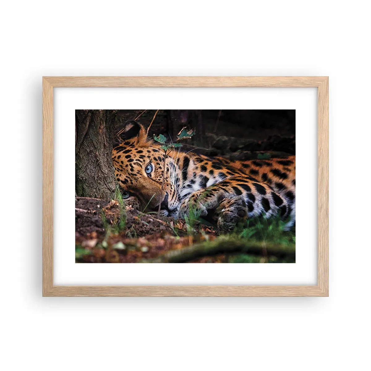 Poster in einem Rahmen aus heller Eiche - Vertrau mir - 40x30 cm