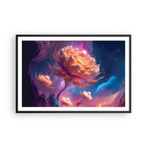 Poster in einem schwarzem Rahmen - Andere Welt - 91x61 cm