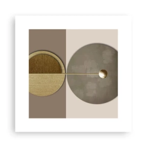 Poster - Perfekte Balance - 30x30 cm