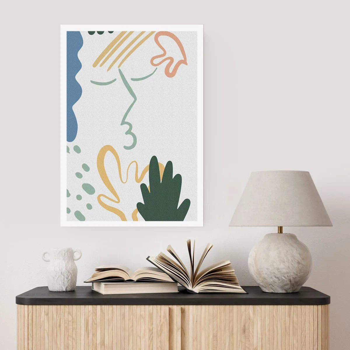 Poster - Blumenkuss - 30x40 cm