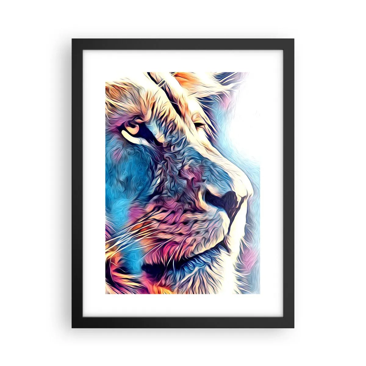 Poster in einem schwarzem Rahmen - Die Weisheit der Natur - 30x40 cm