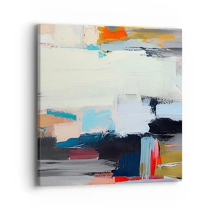 Bild auf Leinwand - Leinwandbild - Gibt es eine Methode? - 40x40 cm