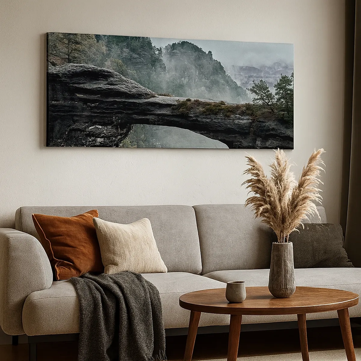 Bild auf Leinwand - Leinwandbild - Abenteuer beginnt gleich - 30x30 cm