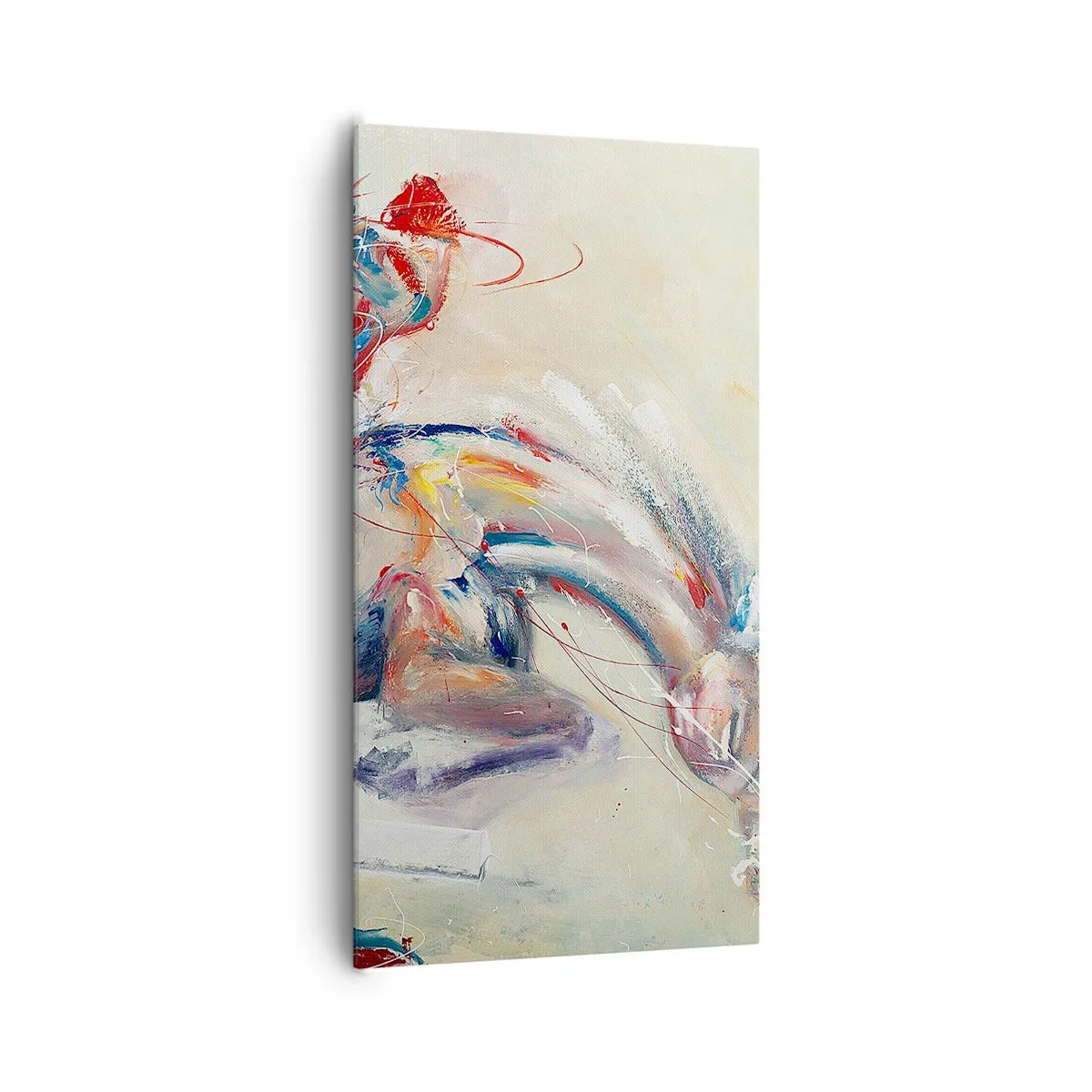 Bild auf Leinwand - Leinwandbild - Warte, wir gehen - 65x120 cm