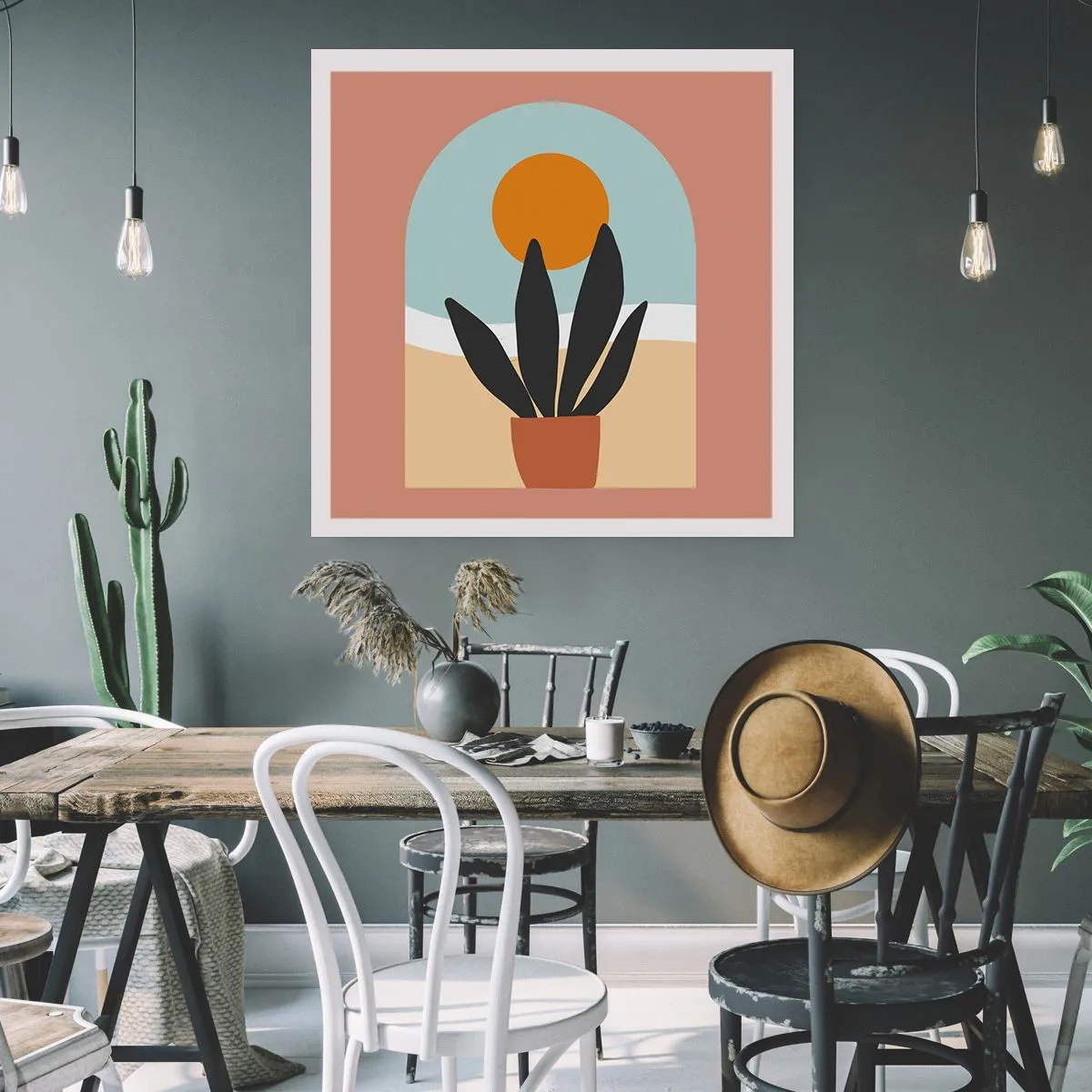 Poster - Kleine Freuden - 40x40 cm