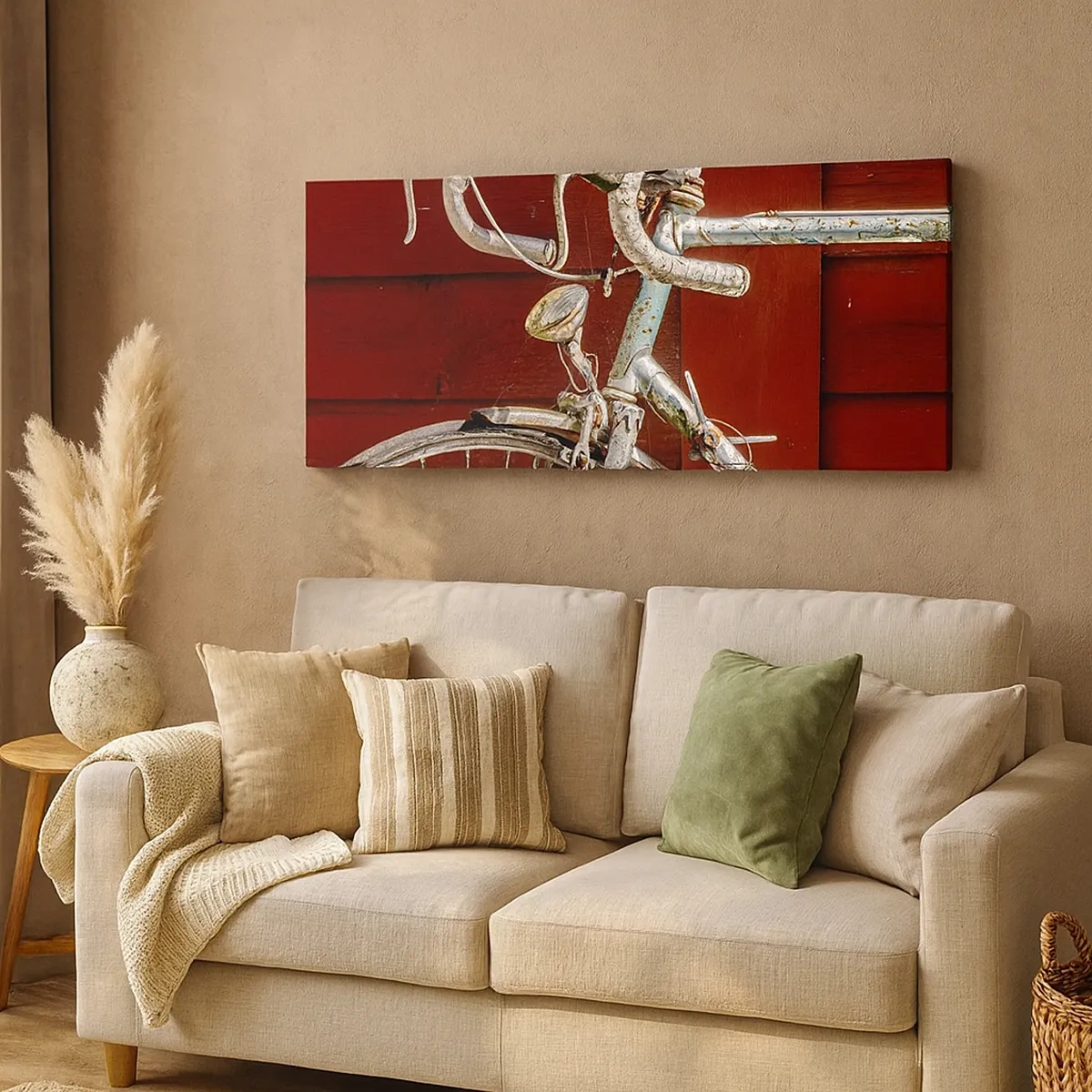 Bild auf Leinwand - Leinwandbild - Geschaffen um zu siegen - 30x30 cm