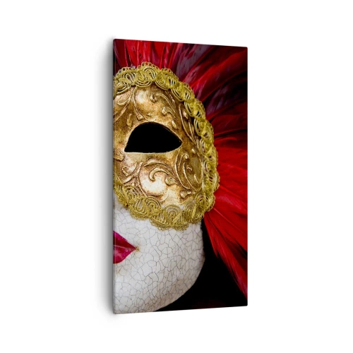 Bild auf Leinwand - Leinwandbild - Das Versprechen eines Karnevalsabenteuers - 55x100 cm