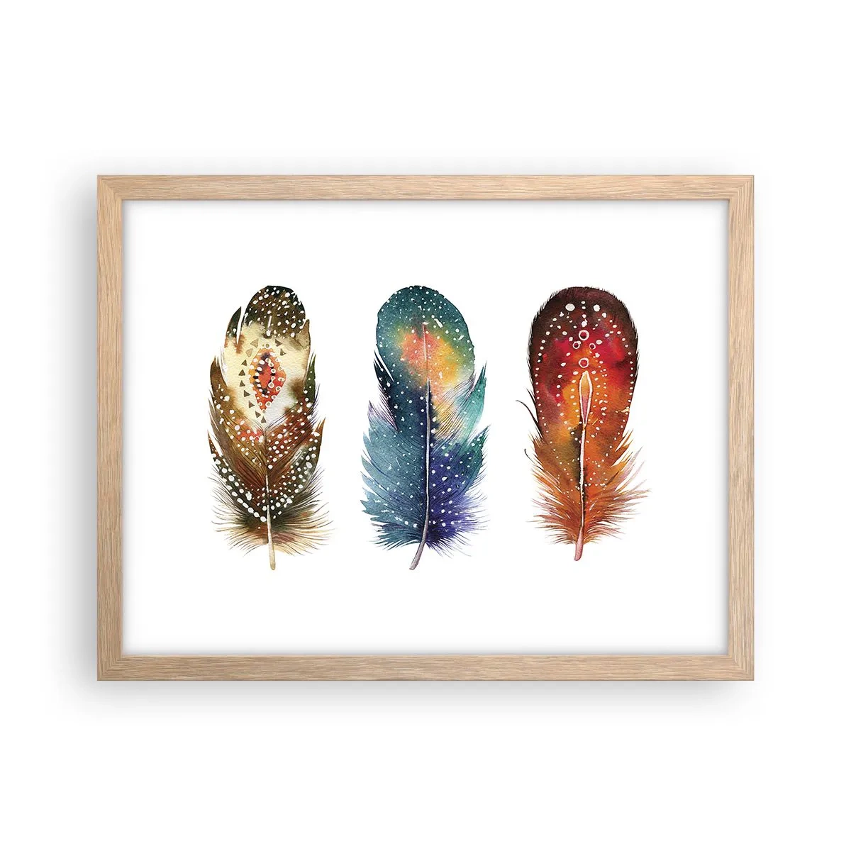 Poster in einem Rahmen aus heller Eiche - Rituale, Zeremonien, Geheimnisse - 40x30 cm