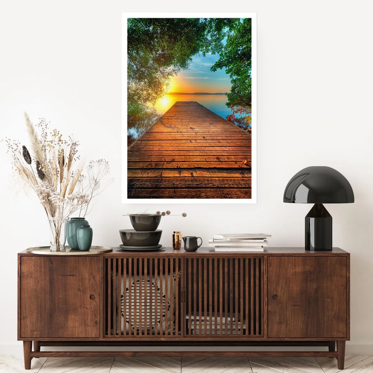 Poster - Nimm dir Zeit, setz dich hin - 30x40 cm