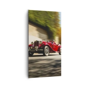 Bild auf Leinwand - Leinwandbild - Schöner als Nike von Samothrake - 65x120 cm