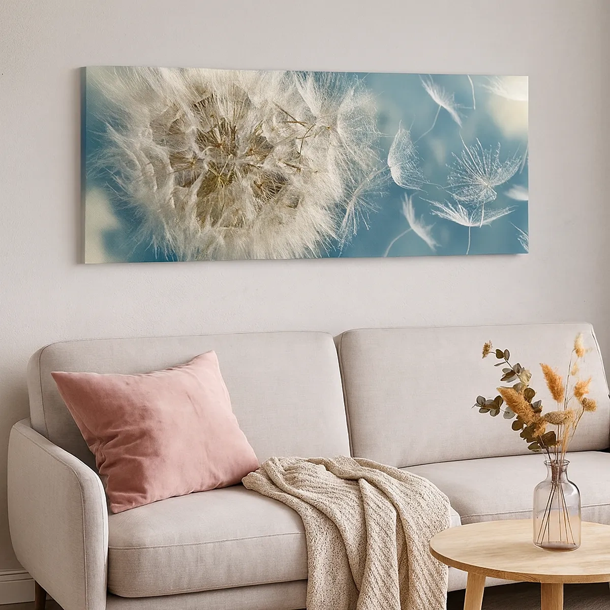 Bild auf Leinwand - Leinwandbild - Engelsatem - 30x30 cm