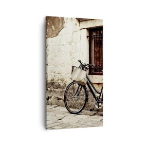 Bild auf Leinwand - Leinwandbild - Zurück in die Vergangenheit - 45x80 cm