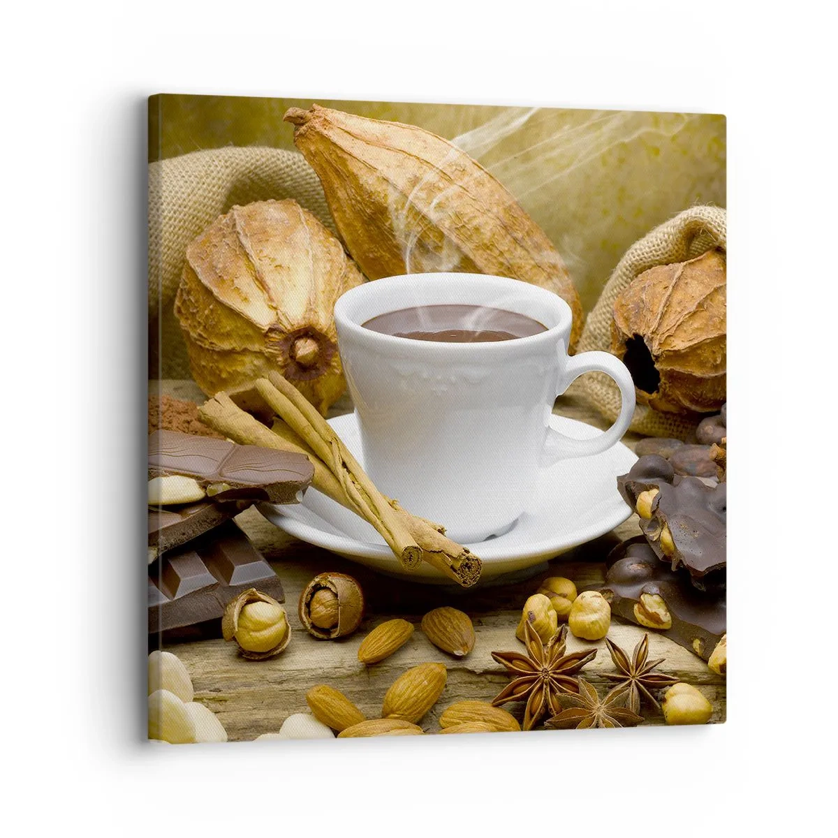 Bild auf Leinwand - Leinwandbild - Für Nervenkitzel-Suchende - 30x30 cm