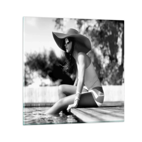 Glasbild - Bild auf glas - Sommertraum - 60x60 cm